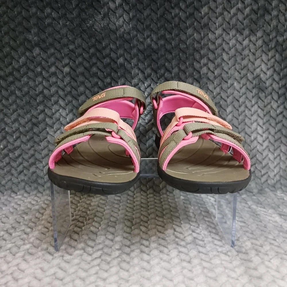 Teva Tirra Women's Strappy Sandals Burnt Olive Adjustable‎ Strap Comfort Size 5